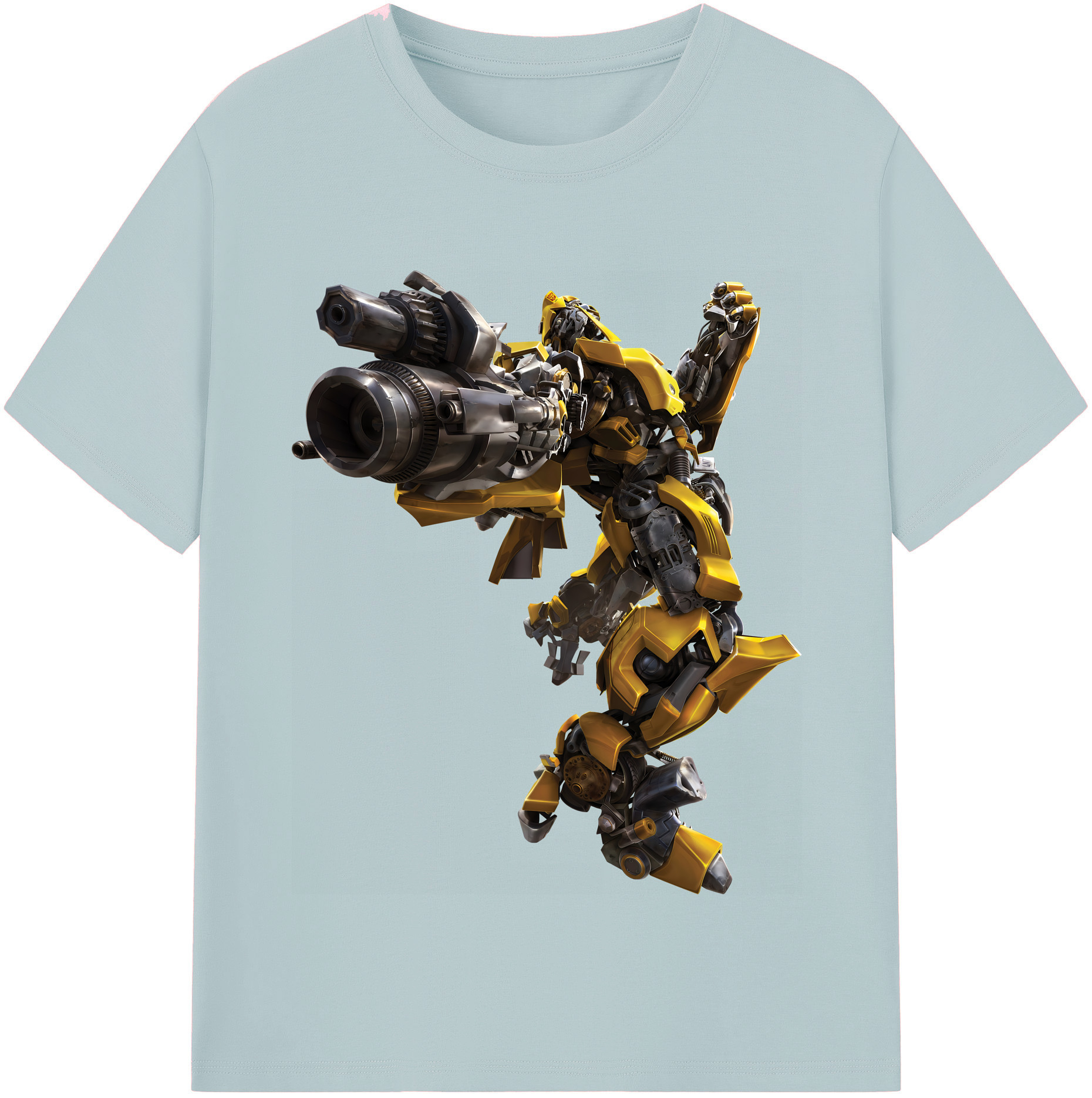 （画像用） Transformers トランスフォーマー 綿100％半袖Tシャツ（フロントプリント）